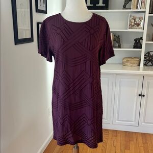 Lucy Love Deep Purple Mini Dress